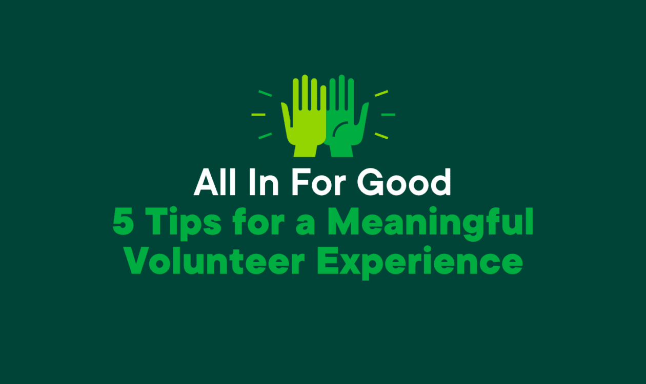 volunteer tips