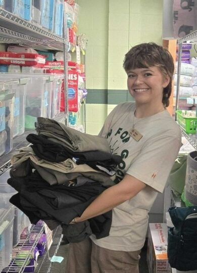 Paiton Walker Volunteering